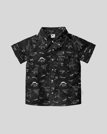 Dinosaur Youth Button Down Kids Button Down Greater Half YXS